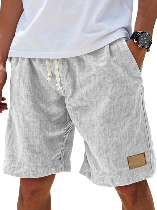 Men's Casual Linen Loose Vintage Shorts