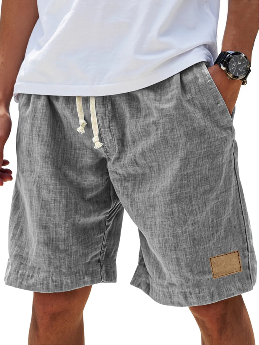 Men's Casual Linen Loose Vintage Shorts