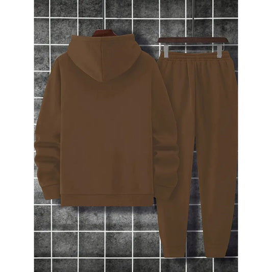 GOD GOT ME trendy hooded sweatshirt set