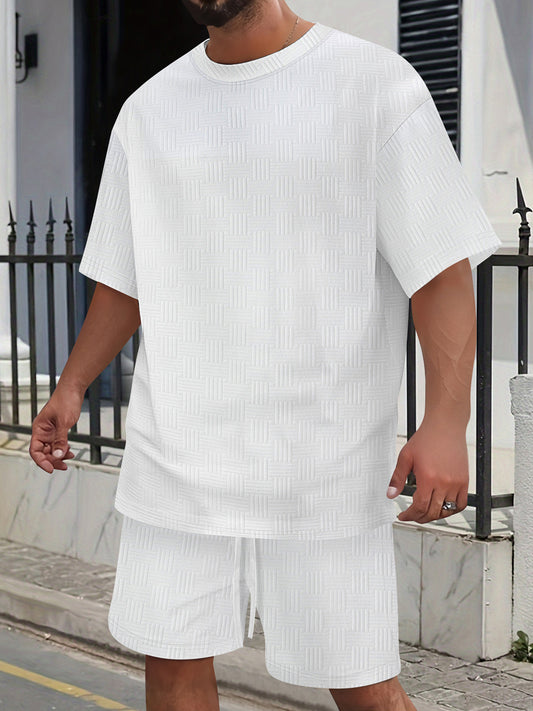 Men's Crewneck Casual Suit