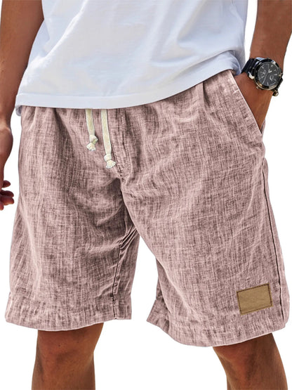 Men's Casual Linen Loose Vintage Shorts