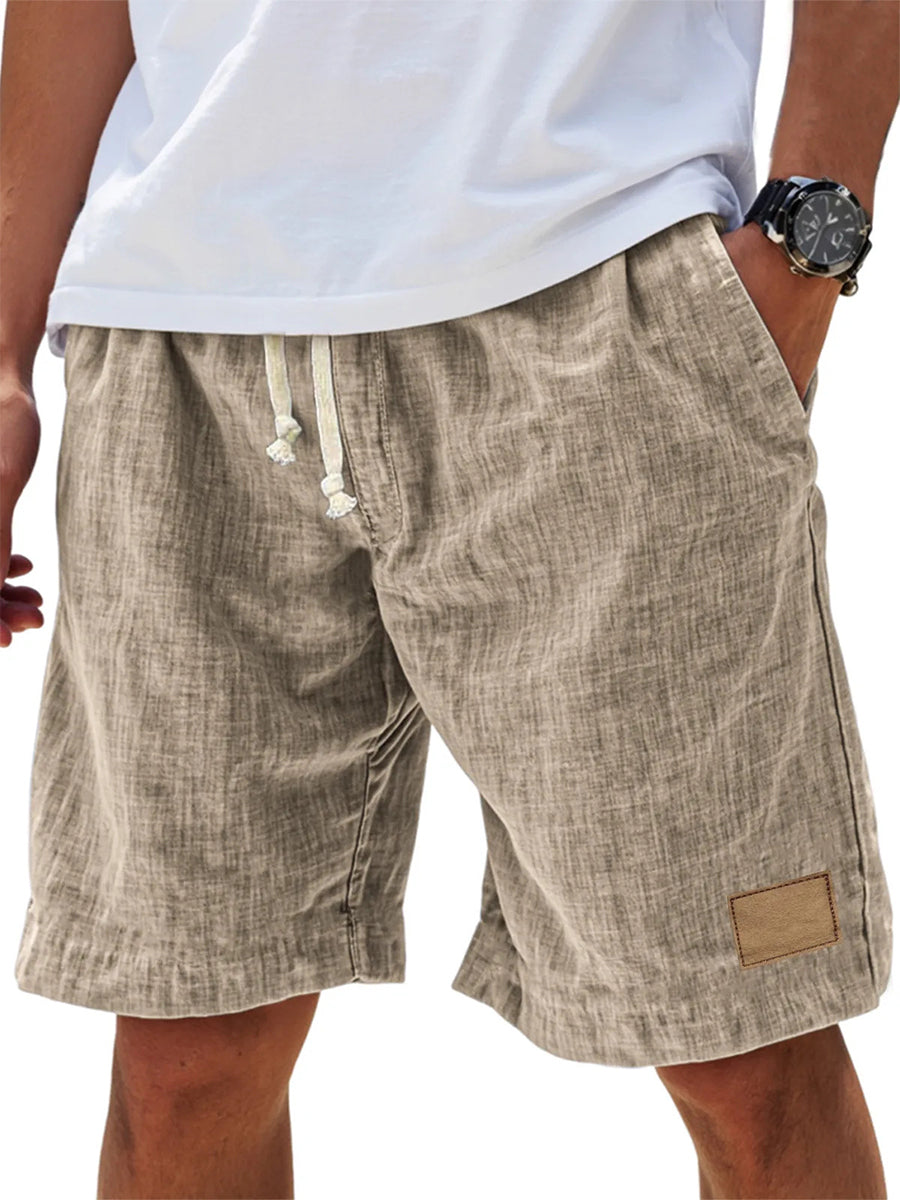 Men's Casual Linen Loose Vintage Shorts