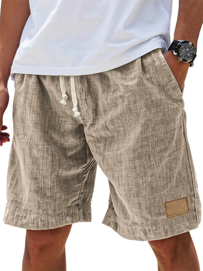 Men's Casual Linen Loose Vintage Shorts