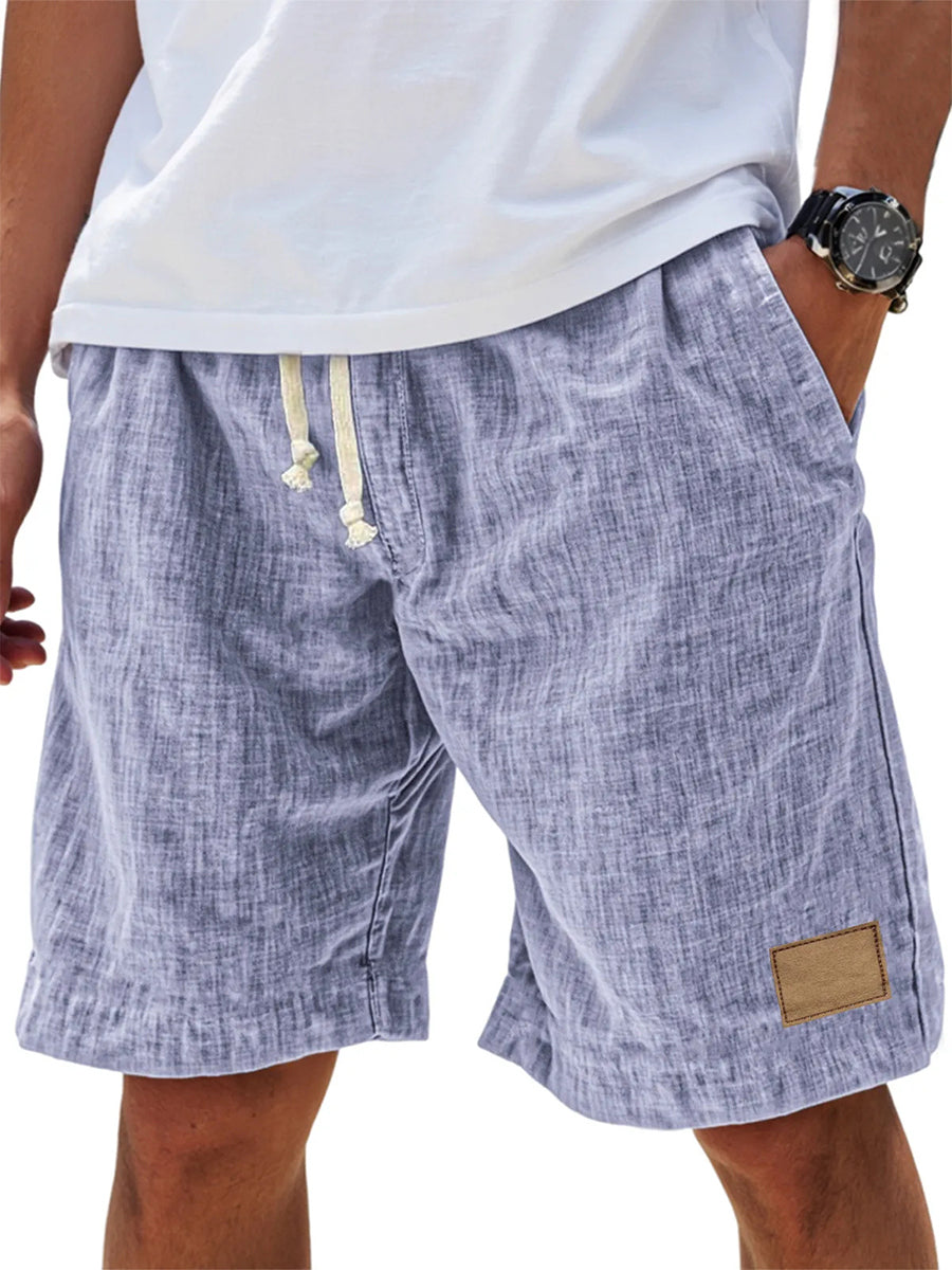 Men's Casual Linen Loose Vintage Shorts