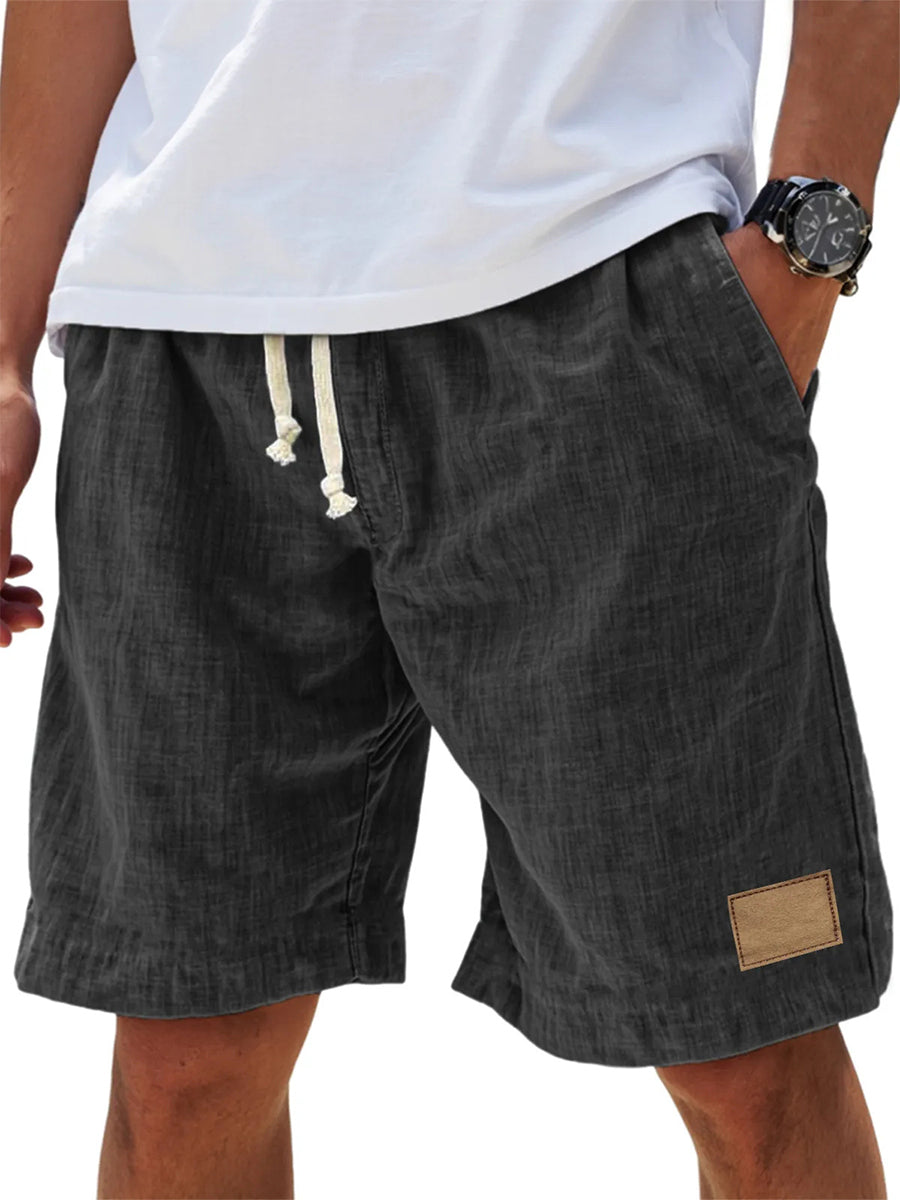 Men's Casual Linen Loose Vintage Shorts