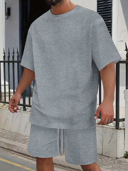 Men's Crewneck Casual Suit