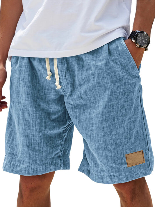 Men's Casual Linen Loose Vintage Shorts
