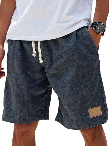 Men's Casual Linen Loose Vintage Shorts