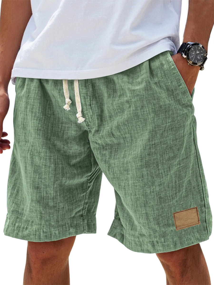 Men's Casual Linen Loose Vintage Shorts